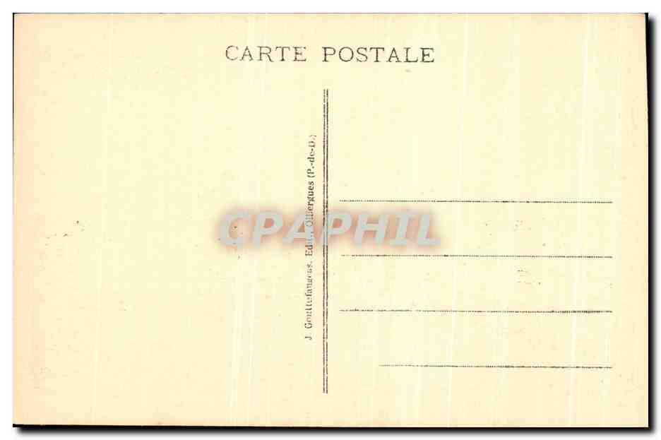 Paysage au Hameau de Bressouleille — Route Thermale d'Auvergne, du Mont-Dore à Saint-Nectaire — G. d'O. - 908 — Reverso