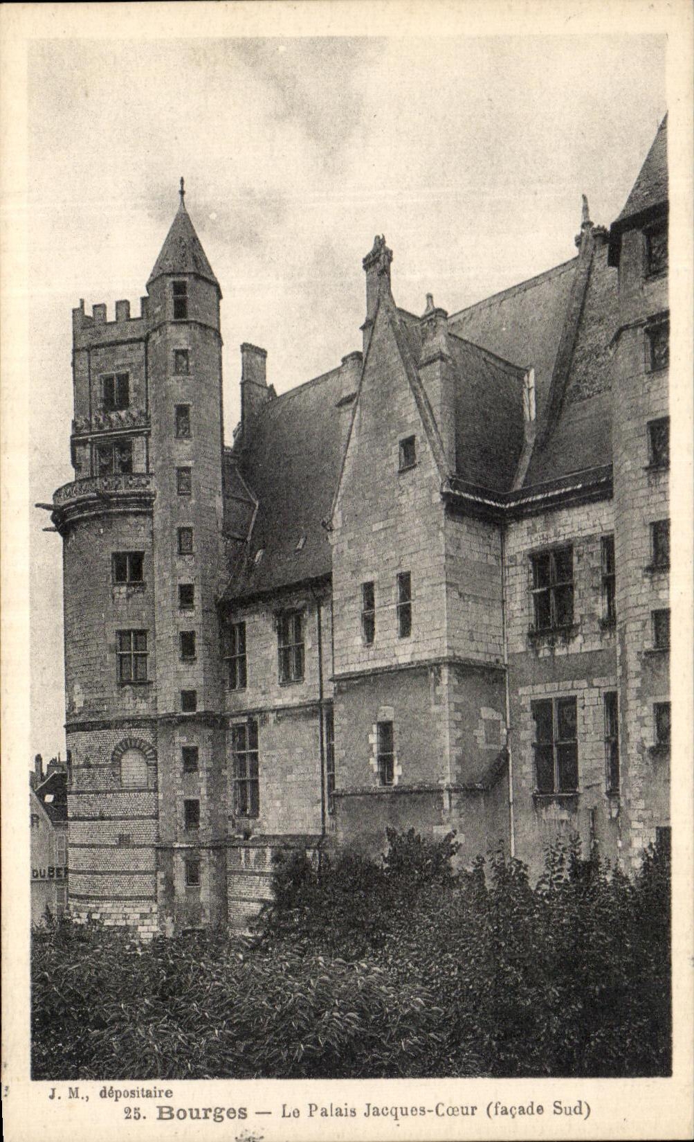 CPA Bourges Le Palais Jacques Coeur