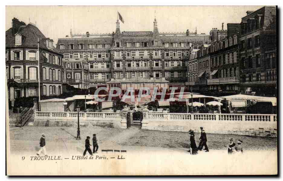 Trouville — L'Hôtel de Paris — LL.