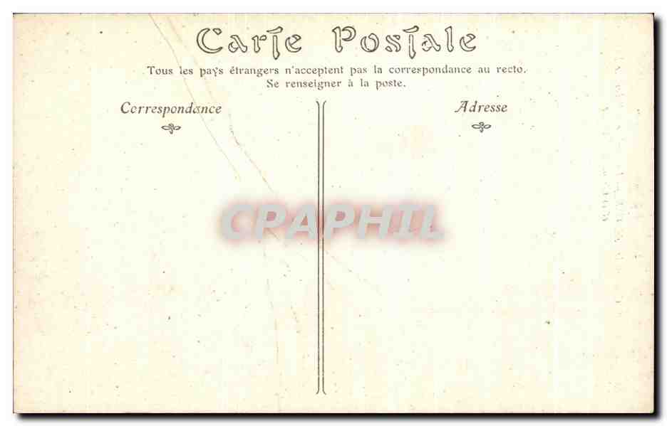 Château de RUBAISE — La Chambre d'Artète — éditeur non identifié — Verso