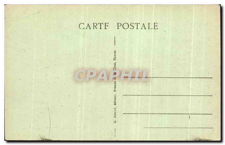 Deauville, "La Plage Fleurie" — La Plage — G. Arraud, Nantes — Verso