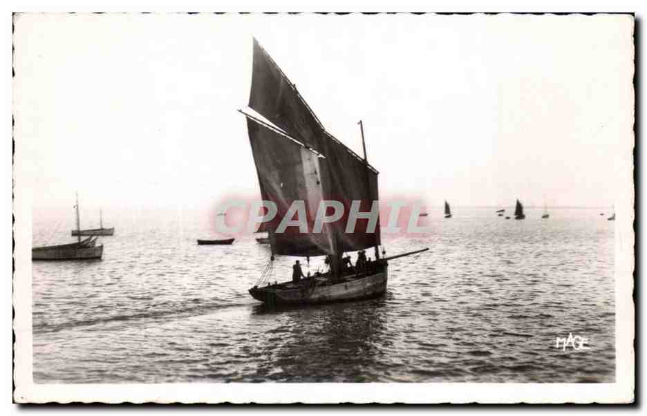 Deauville - Fischerboote — Asnières (Sâne) — Originalfoto