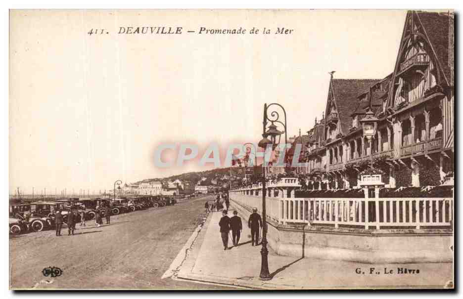 Deauville — Promenade de la Mer — G. F., Le Hivra, n° 411