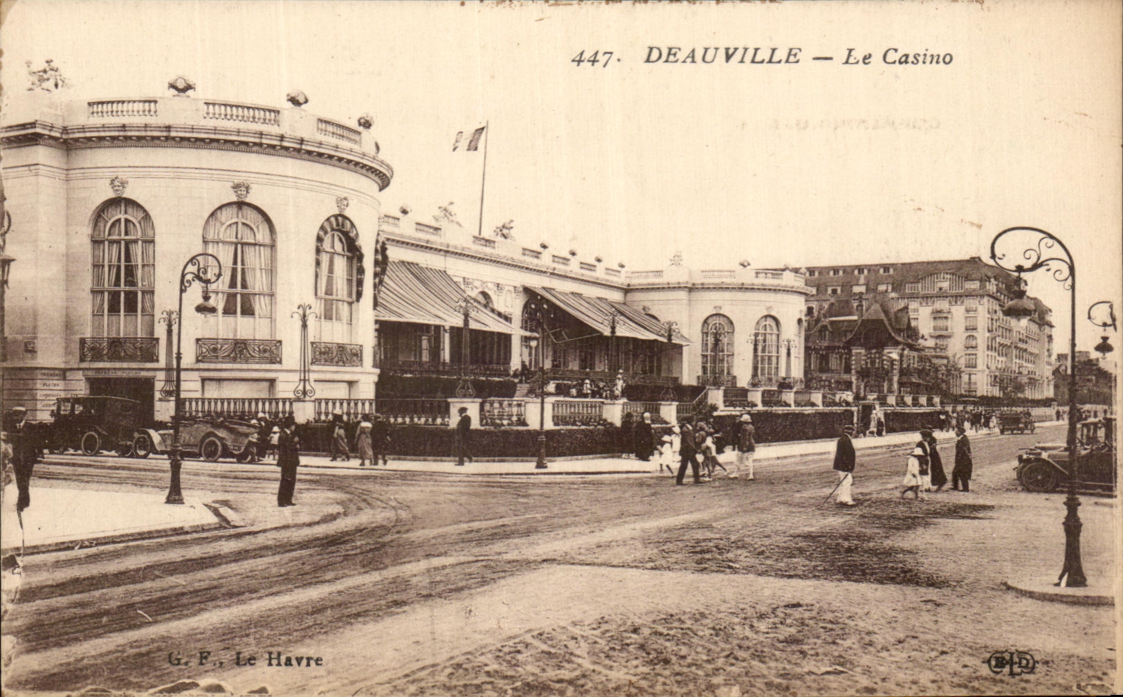 Deauville — Le Casino — G. F., Le Havre, n° 447