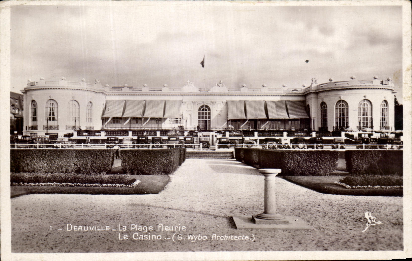 Deauville - La Plage Fleurie - Le Casino (G. Wybo Architecte)