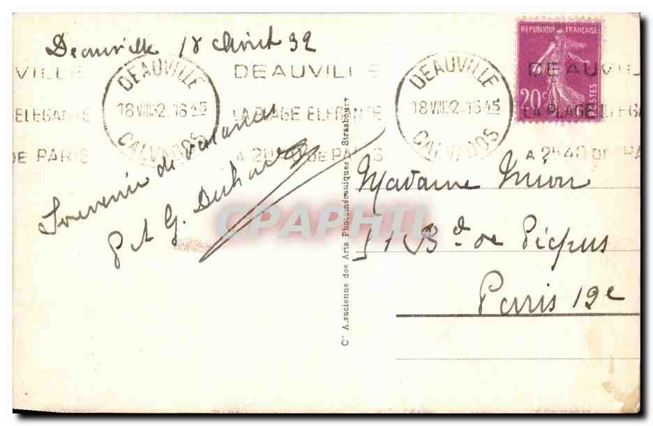 Deauville - Plage-Fleurie - La Plage et les Planches — Reverso