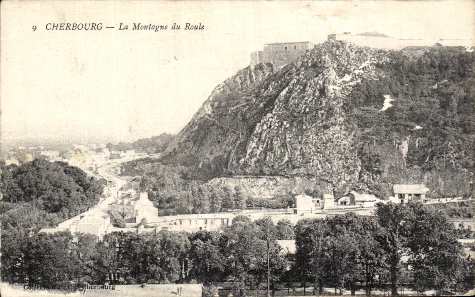 CPA Cherbourg la Montagne du Roule
