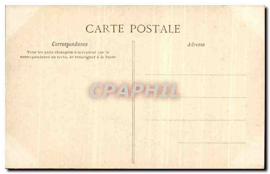 Cherbourg — Statue de Napoléon — La C.P.A. n°54 — Rückseite