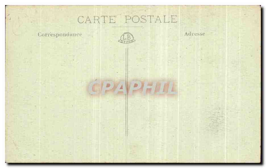 CPA Granville Vue prise de la Grande Porte — Rückseite