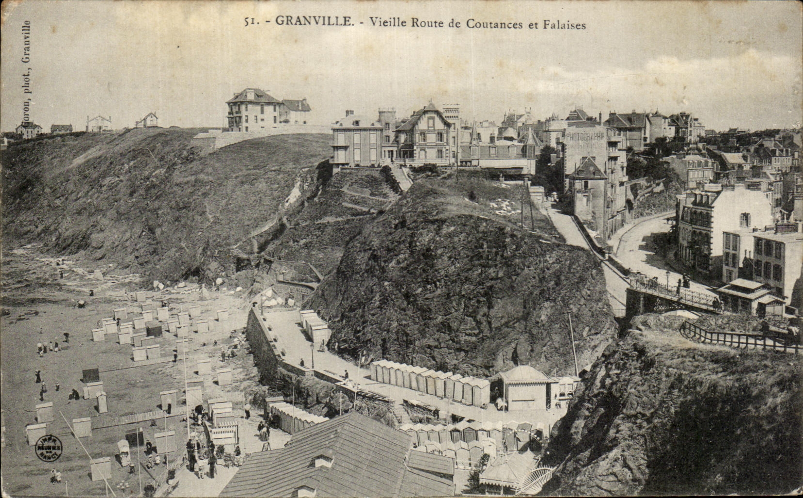 Granville - Alte Route nach Coutances und Klippen — Granon, Foto von Granville, Nr. 51