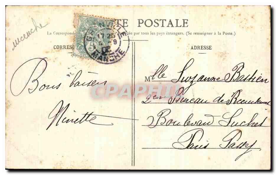 Granville - Alte Route nach Coutances und Klippen — Granon, Foto von Granville, Nr. 51 — Rückseite