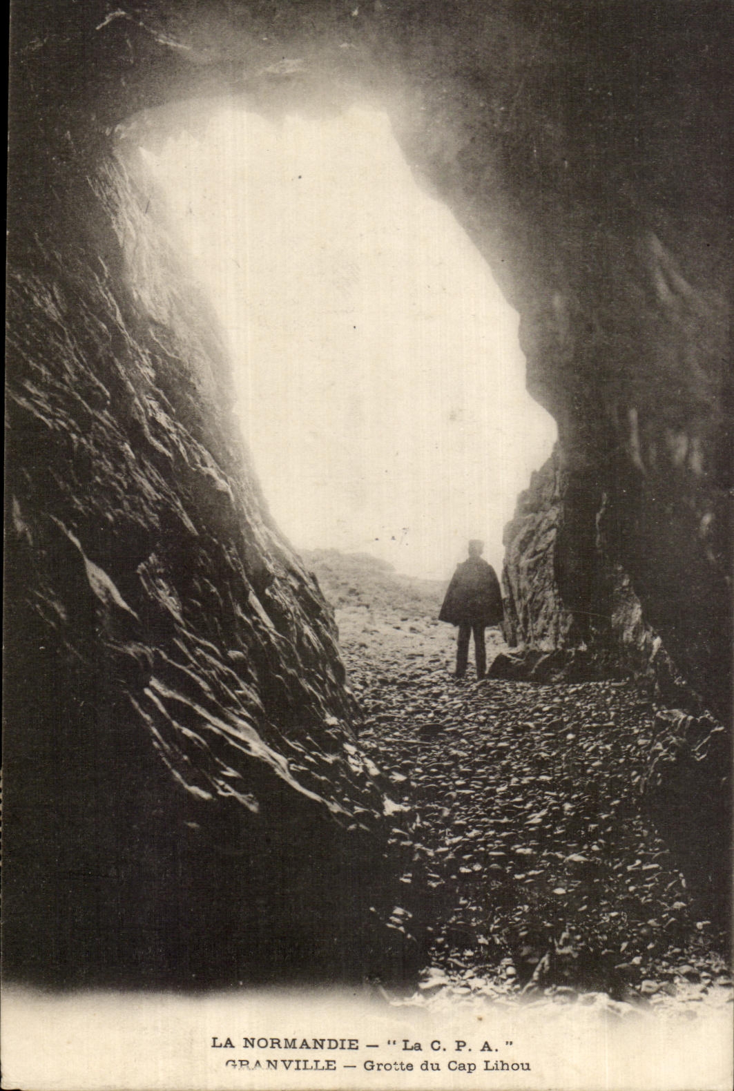 Granville — Grotte du Cap Lihou — La C. P. A.