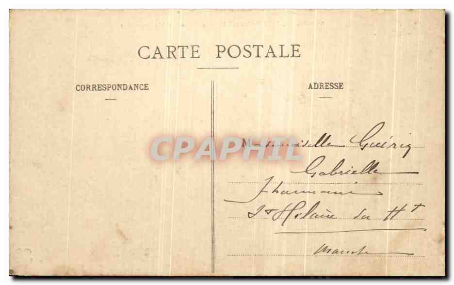 Granville - La Plage par Mer montante — Manche. 482 — Éditeur : CPAPHIL — Reverso