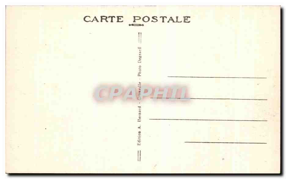 Granville — Plat Gousset vu de la Terrasse du Normandy — Édition A. Bernard, Granville — Reverso