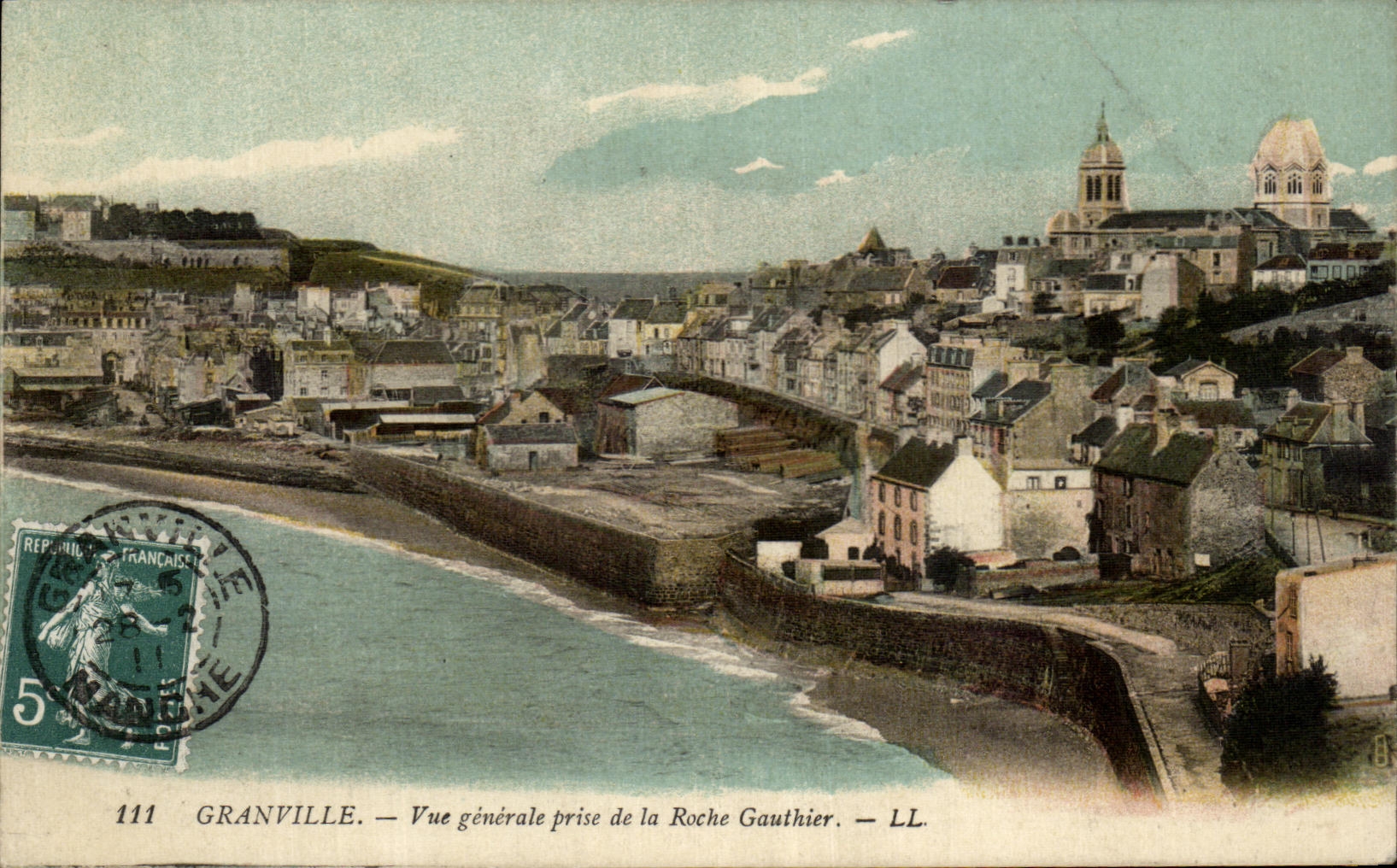 Granville — Vue générale prise de la Roche Gauthier — LL. — N° 111
