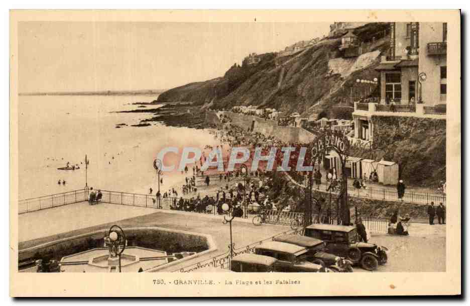 Granville - La Plage et les Palaisées — éditeur Laurent-Nel, Rennes, n° 730
