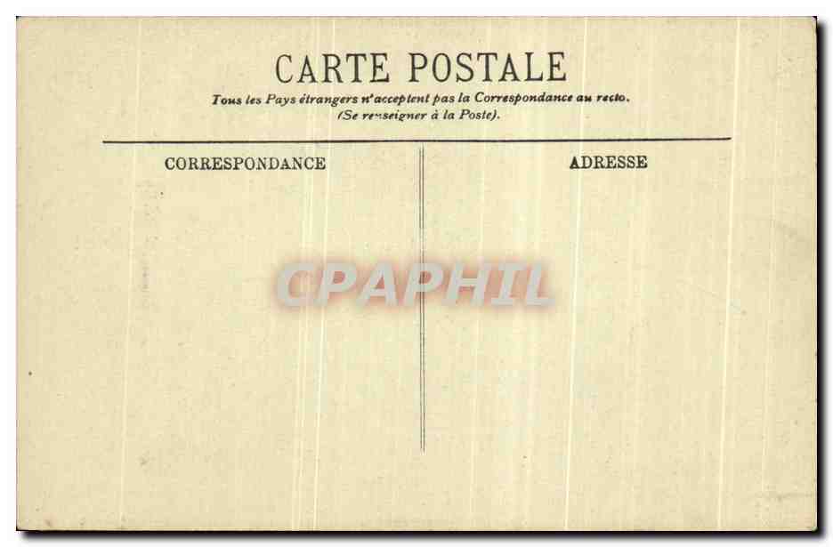 CPA Bourges Le Palais Jacques Coeur Le Plafond de la Chapelle — Rückseite