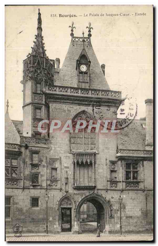 Bourges — The Palace of Jacques-Cœur — Entrance