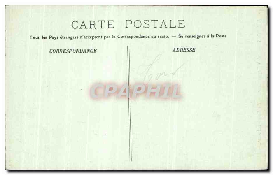 CPA Bourges Palais Jacques Coeur La Facade Sud Ouest — Verso