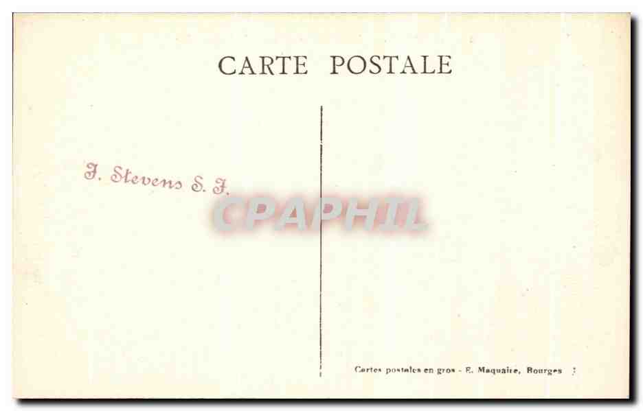 CPA Bourges Vue Panoramique au 17eme — Rückseite