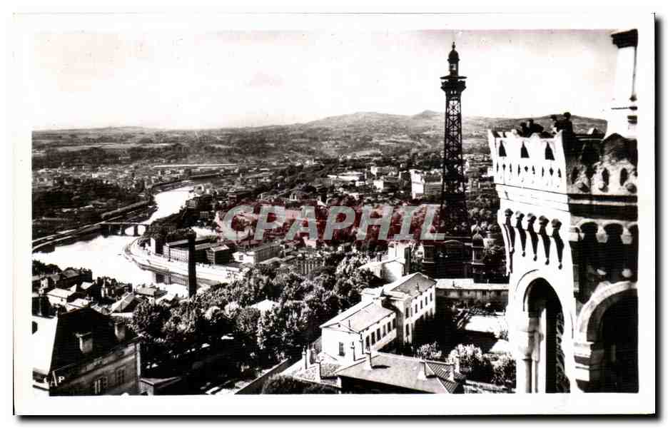 CPA Lyon Panorama sur la Saone Vue prise de Fourviere