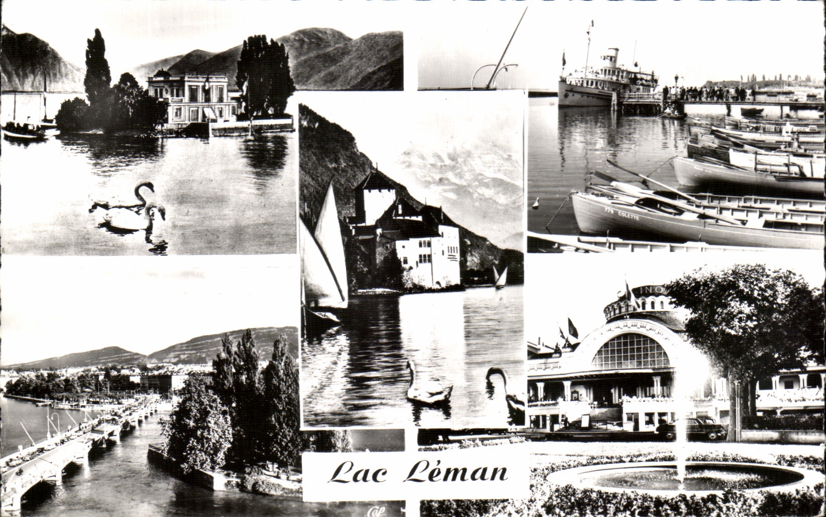 Lac Léman — vue panoramique — Réal-Photo, n°1561