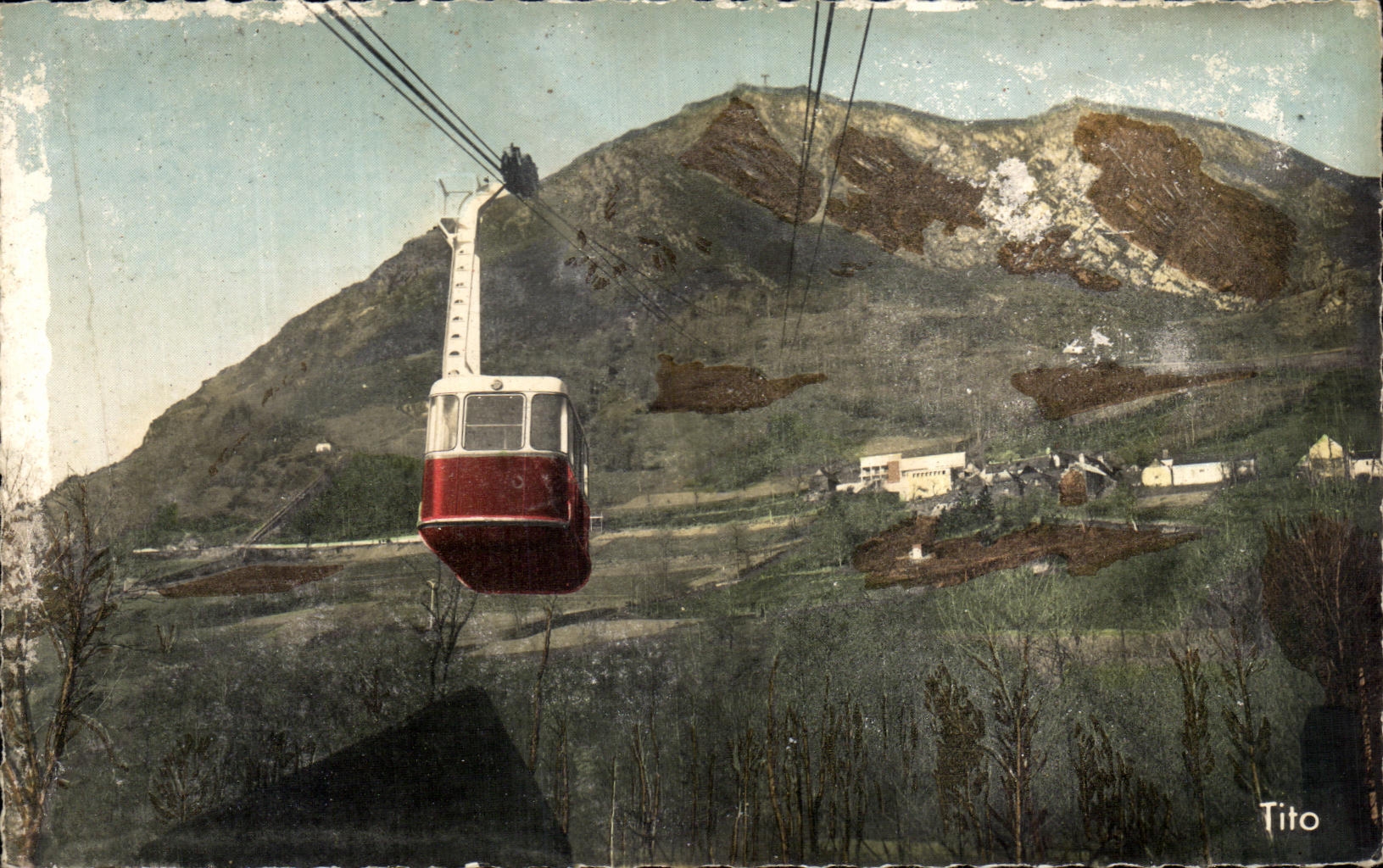 Cable-car de Saint-Lary — Vallée d'Aure — éditeur Tito