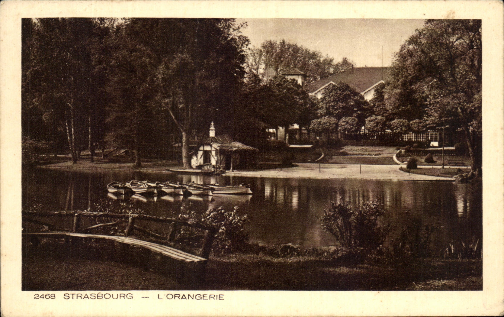 CPA Strasbourg L'Orangerie