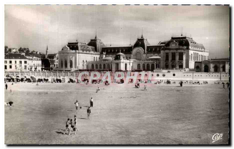 Trouville - La Plage et le Casino — (51) « REAL-PHOTO » C.A.P. PARIS