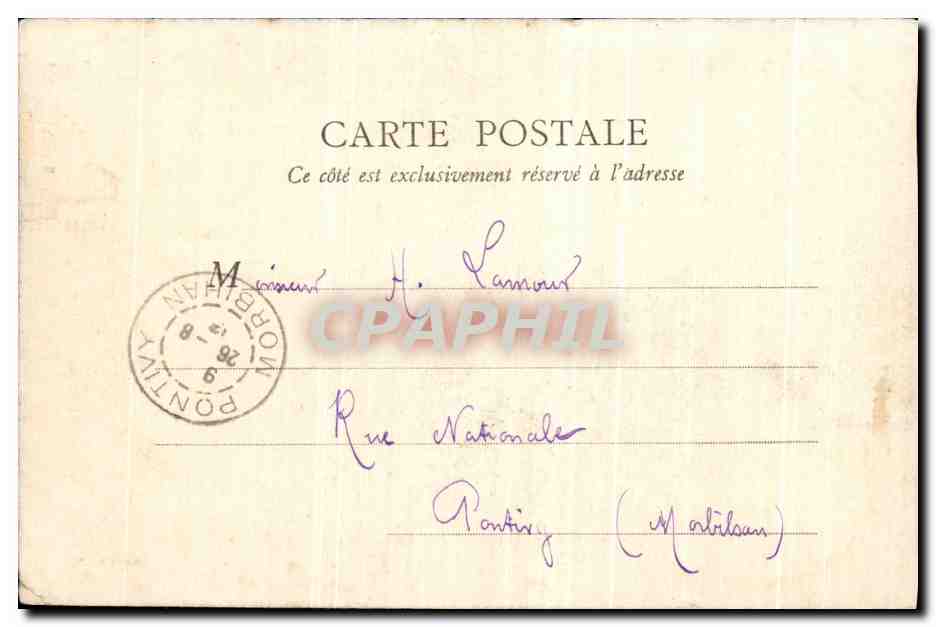 Enghien-les-Bains — Les bords du Lac — J. Moirand, Enghien — Verso