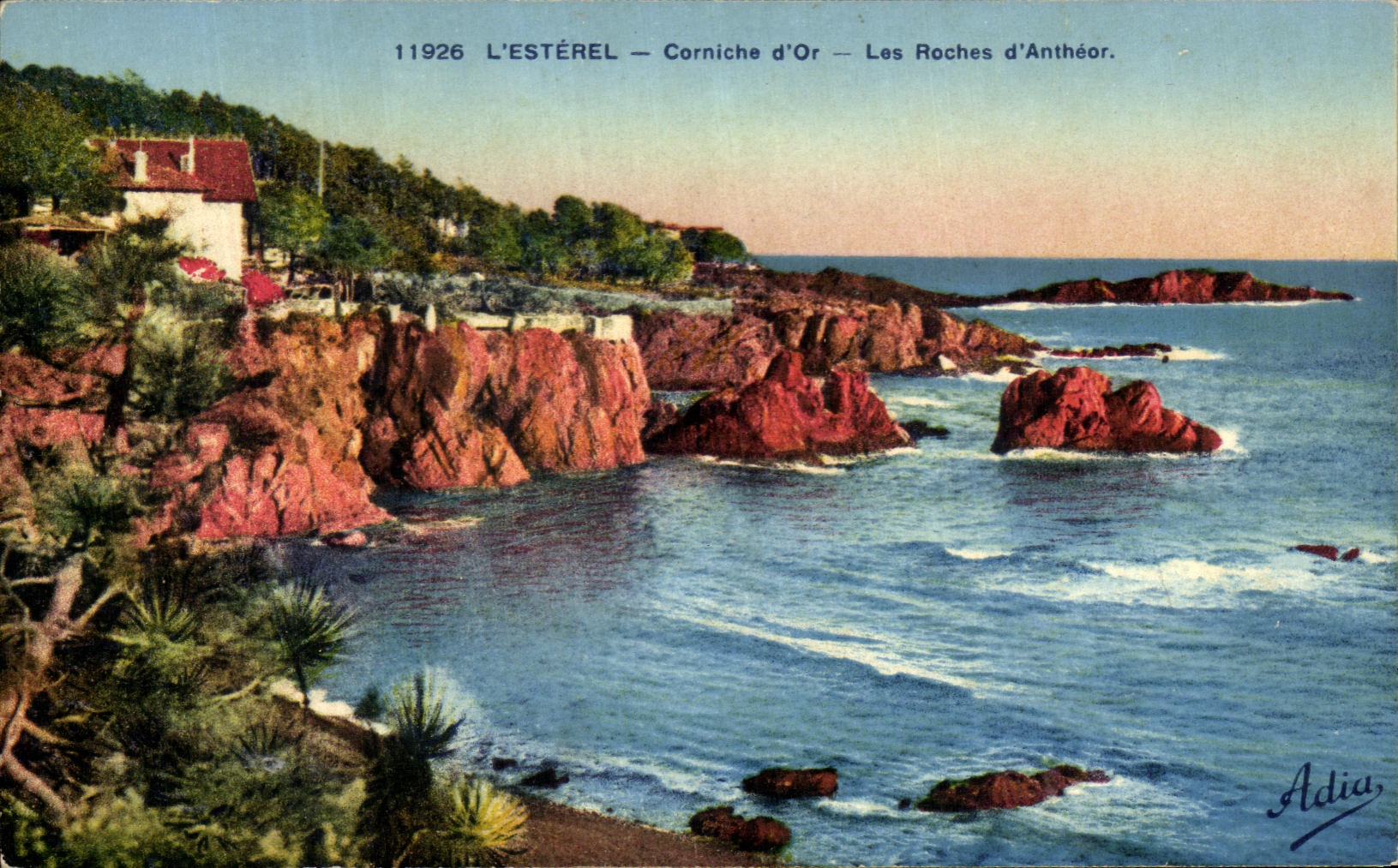 L'ESTÉREL — Corniche d'Or — Les Roches d'Anthéor — Adia, n°11926