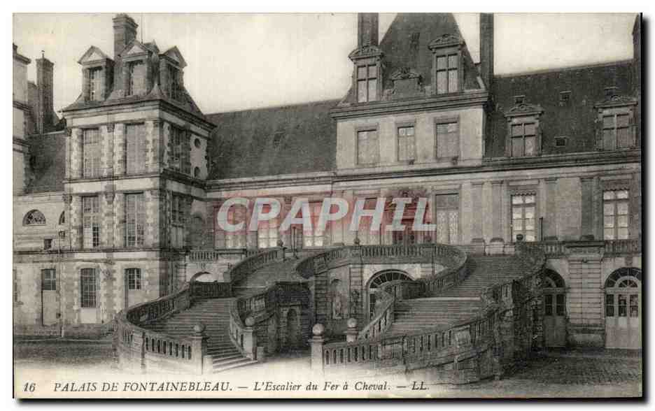 Schloss Fontainebleau — Die Eisenpferdestiege — LL. n°16