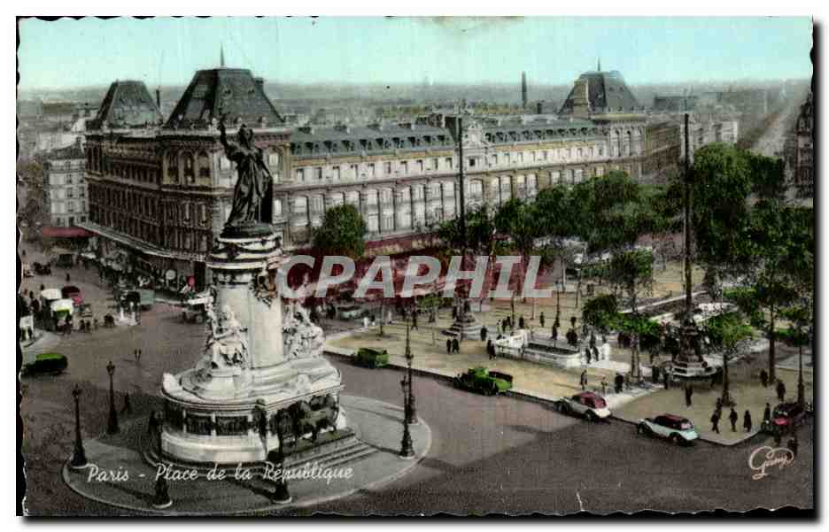 CPA Paris Place de la Republique