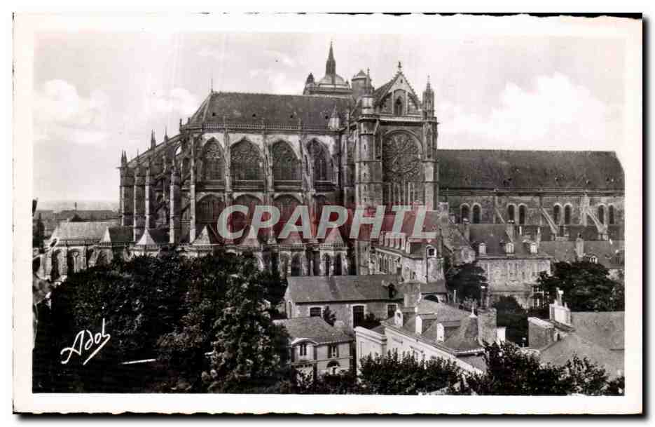 Le Mans — La Cathédrale Saint-Julien — Imp. Photo A. Dabreau, Le Mans