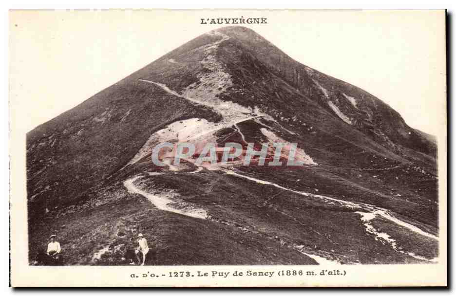 Le Puy de Sancy — 1886 m. d'alt. — Châtaines (P.-de-D.)