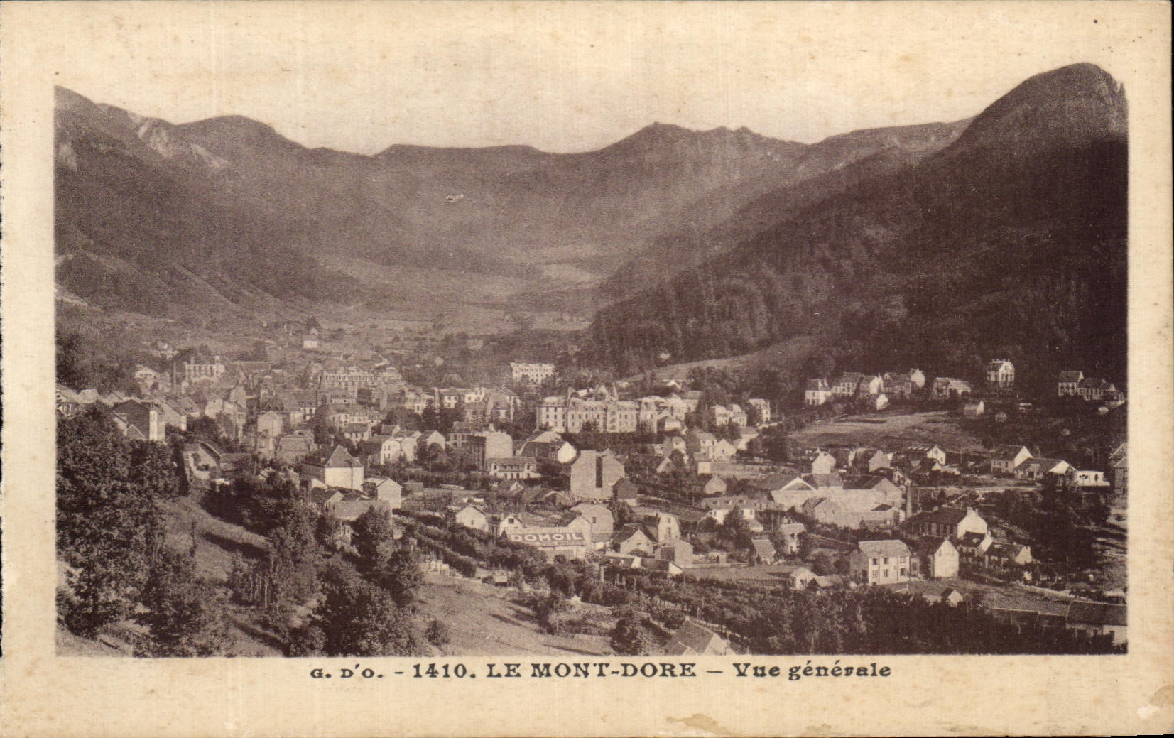 CPA Le Mont Dore vue Generale