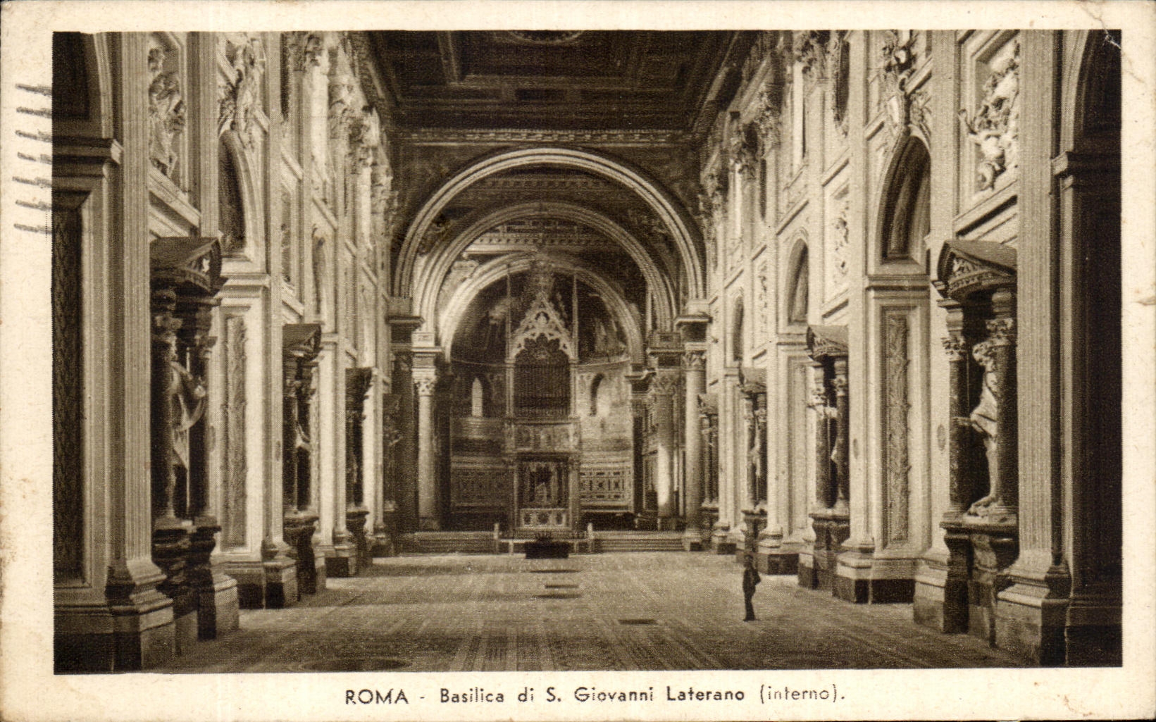 CPA Roma Basilique Di Giovanni Laterano