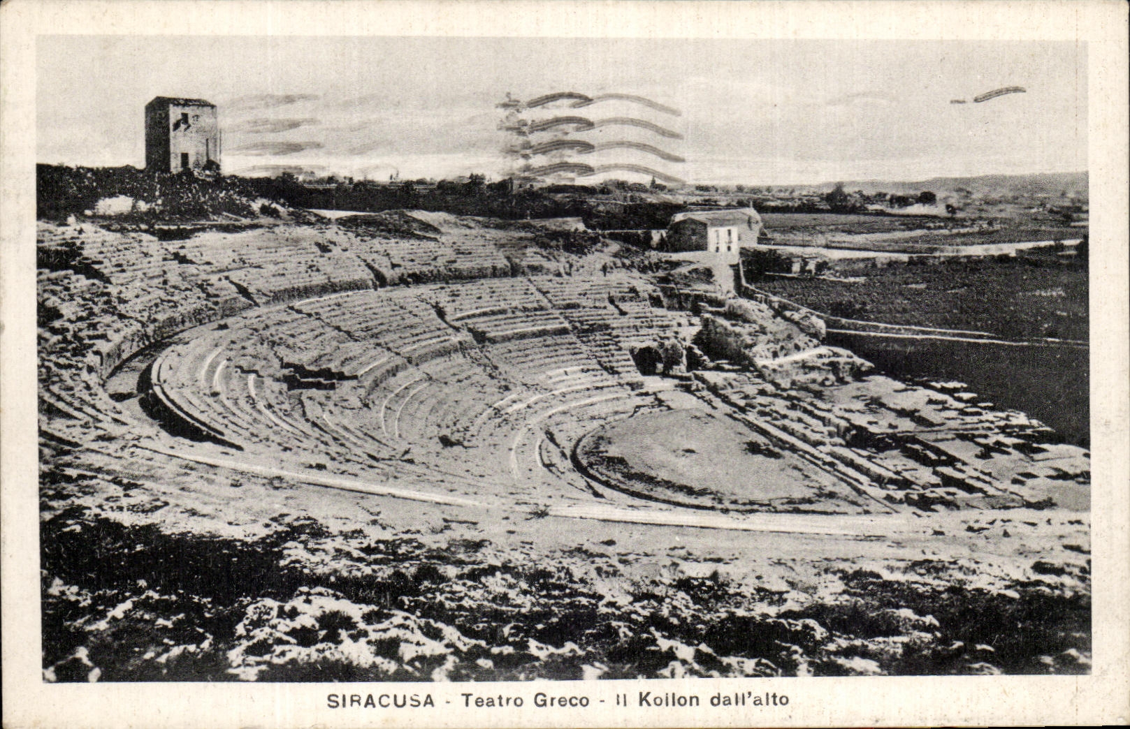 CPA Siracusa Teatro Greco Kollon Dall'alo