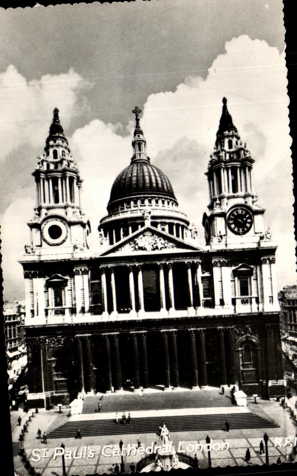CPSM St Pauls Cathedral London
