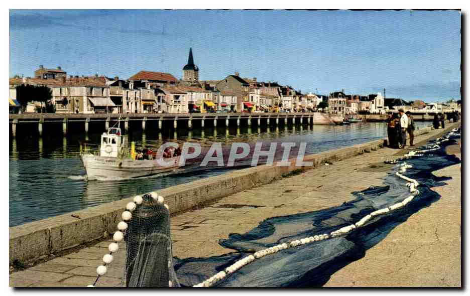 Les Sables-d'Olonne — Der Hafen und der Quai de la Chaume — Éditions P. Marlin