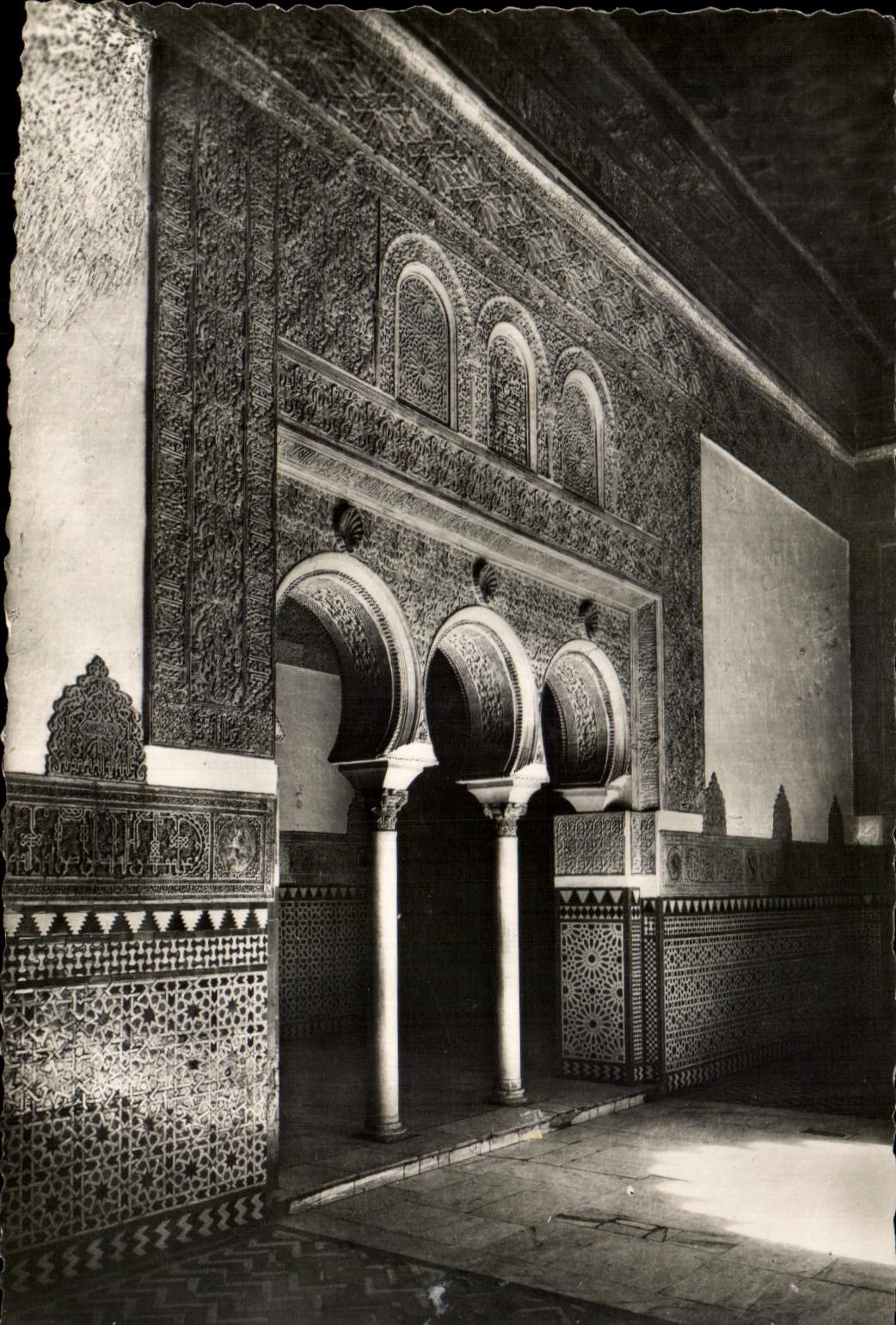 Alcázar de los Reyes Cristianos — Dormitorio de los Reyes Maures — détail