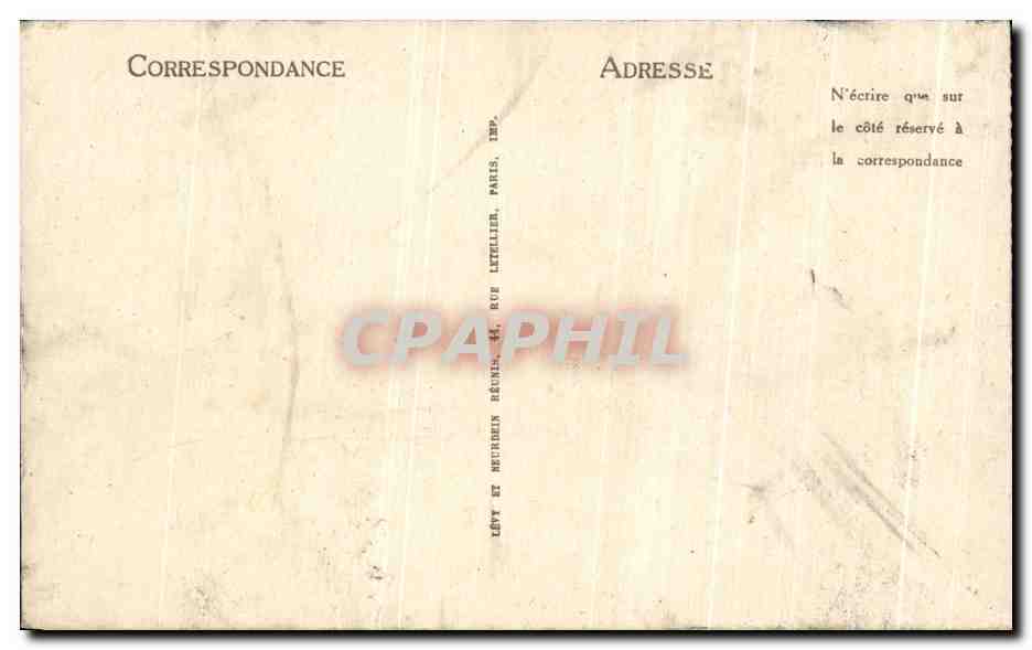 CPA Chartres Chapelle Saint Piat — Verso