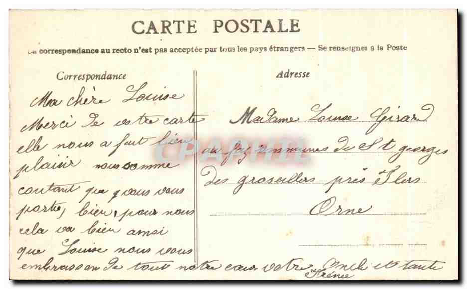 CPA Caen Abbaye Aux Dames Fondee Par La Reine Mathilde  — Rückseite