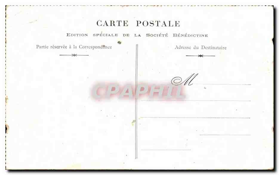 La Bénédictine - Vitrail de la Salle des Abbés - François 1er visite l'abbaye de Fécamp en 1534 — Achterkant