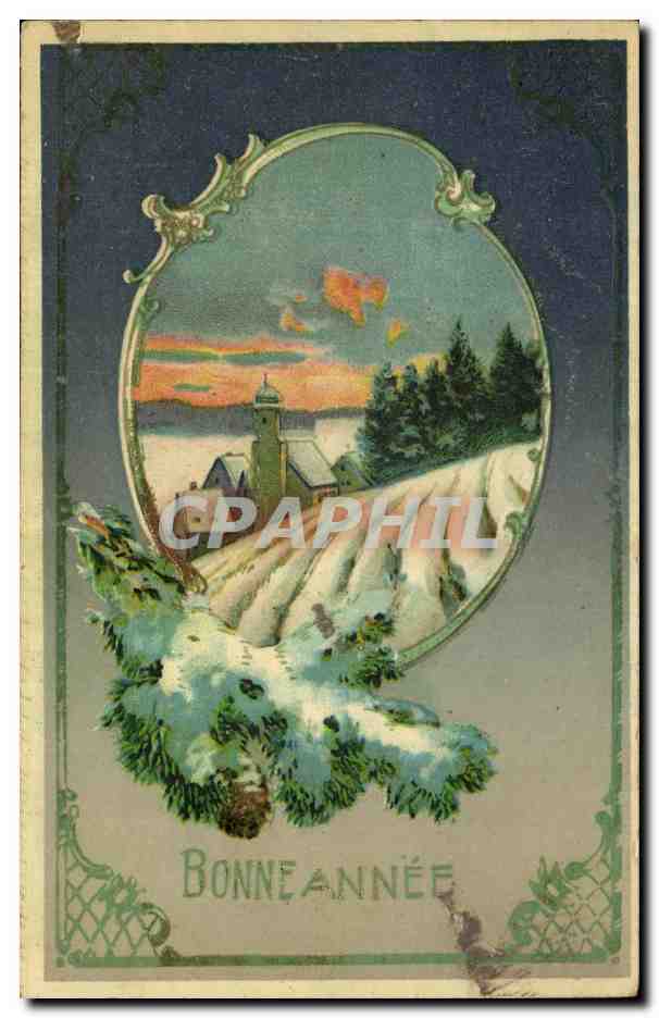 CPA fantaisie Bonne Annee