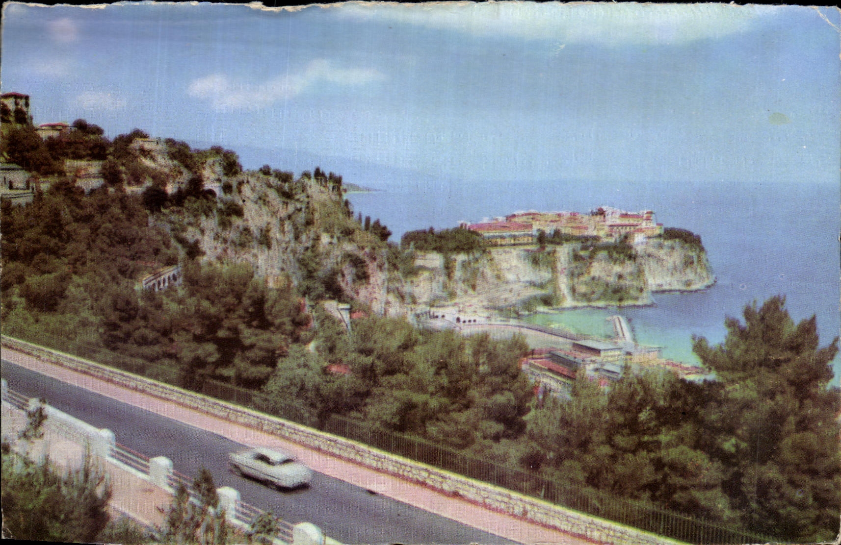 Le Rocher de Monaco — vue panoramique — Pelletier, Monaco