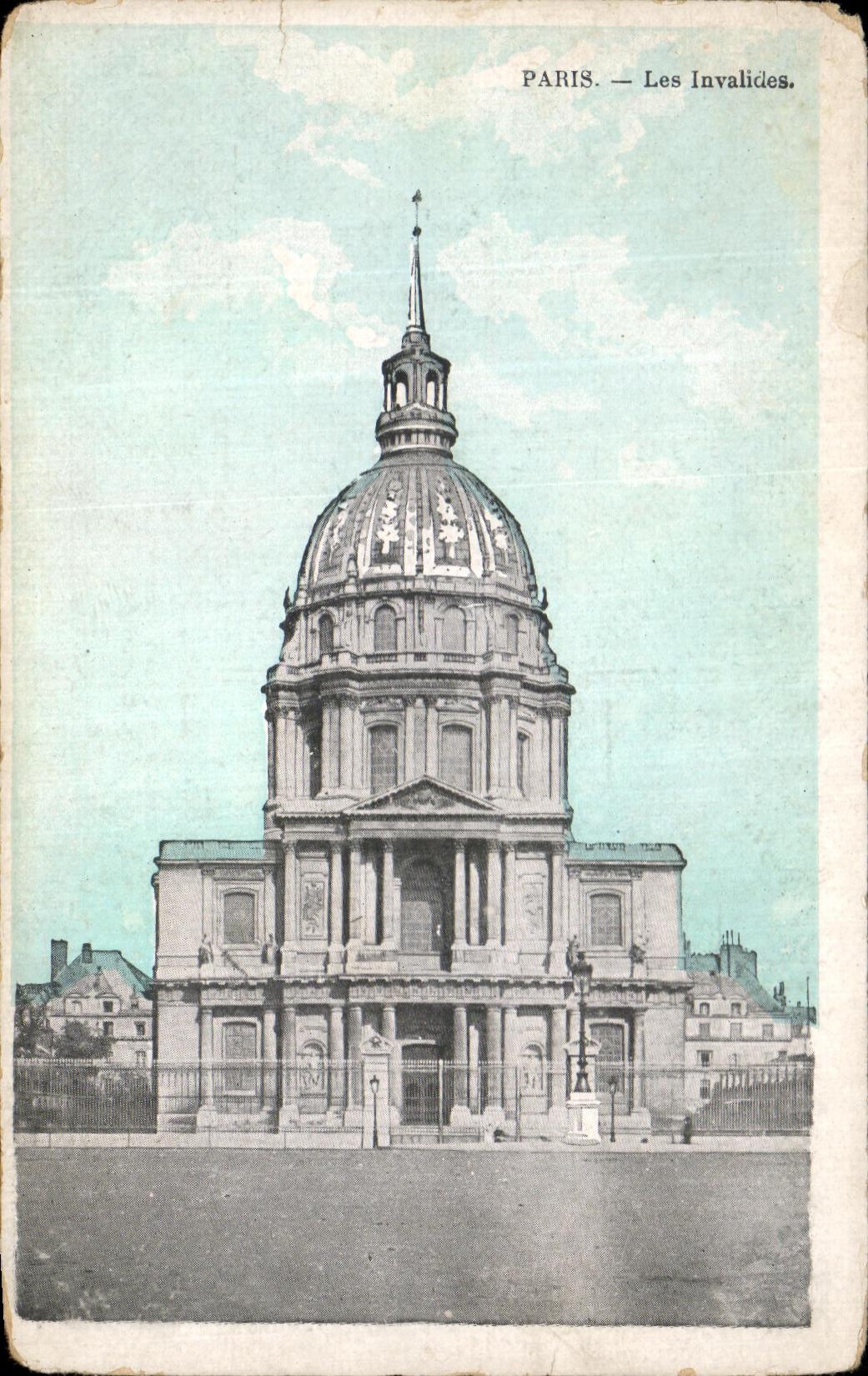 CPA Paris Les Invalides