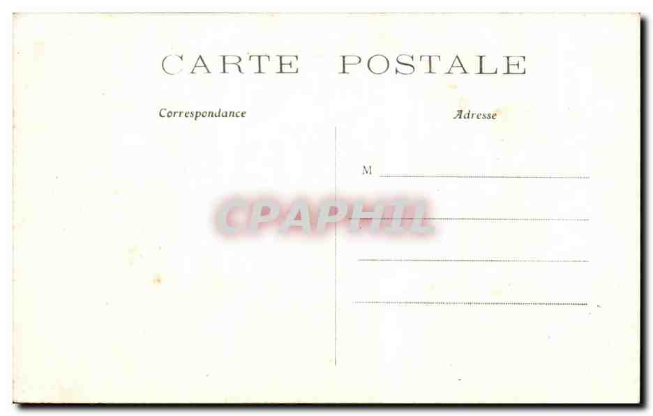 CPA Paris la Place de La Republique — Rückseite
