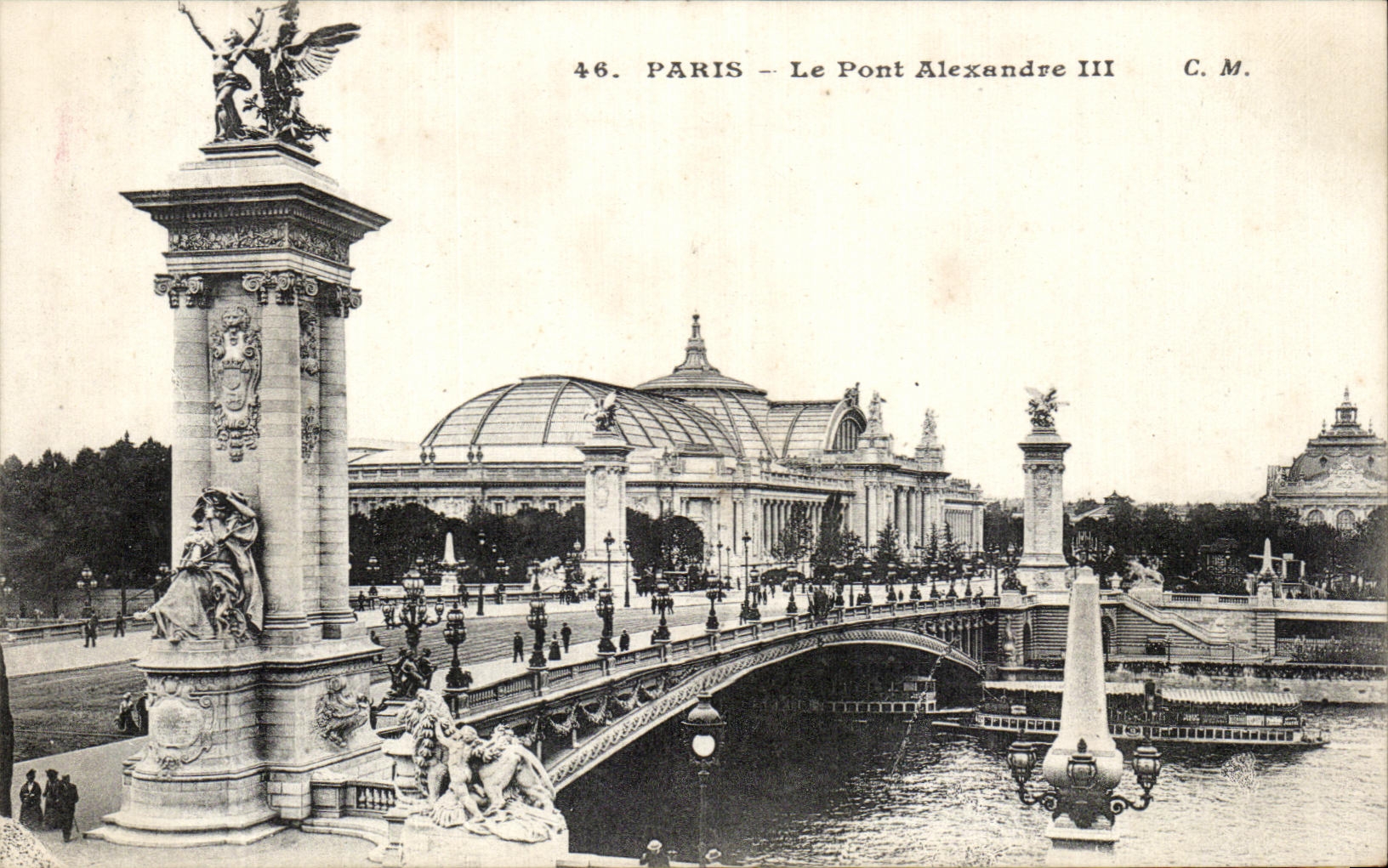 CPA Paris Le Pont Alexandre III