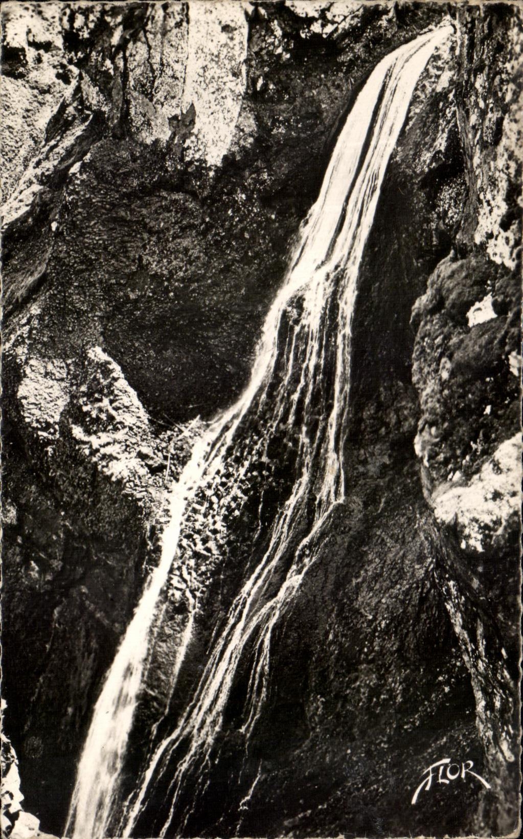 CPA Le Mont Dore Cascades de la Dore